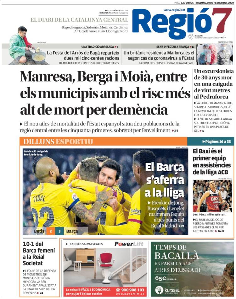 Portada de Regio7 (Espa&ntilde;a)