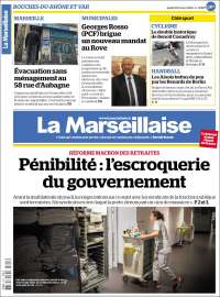 Portada de La Marseillaise (France)