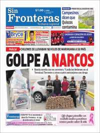 Portada de Diario Sin Fronteras (Peru)