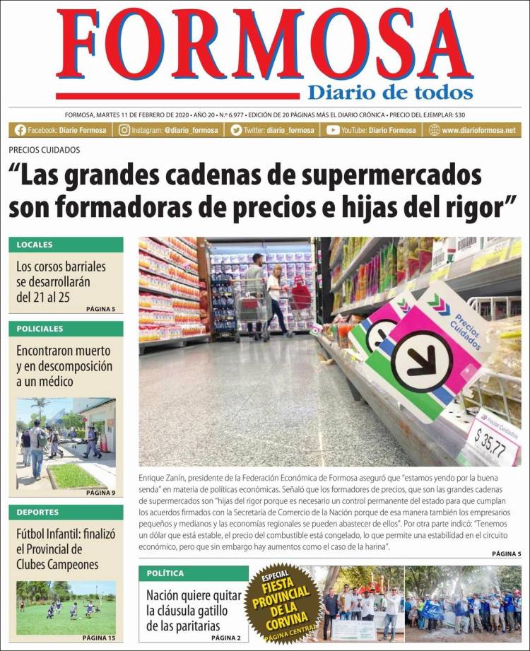 Portada de Formosa (Argentina)