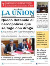 Portada de La Unión (Argentina)