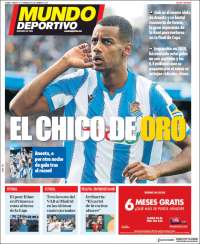 Portada de Mundo Deportivo Gipuzkoa (Espa&ntilde;a)