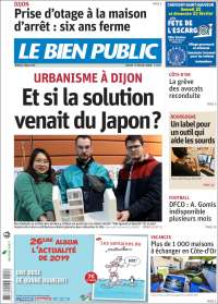 Portada de Le Bien Public (Francia)