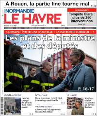 Portada de Le Havre Libre (Francia)