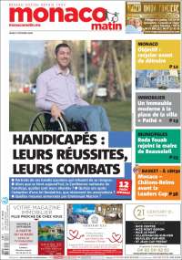 Portada de Nice-Matin (Francia)