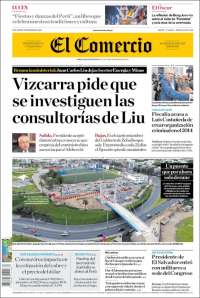 Portada de El Comercio (Perú)