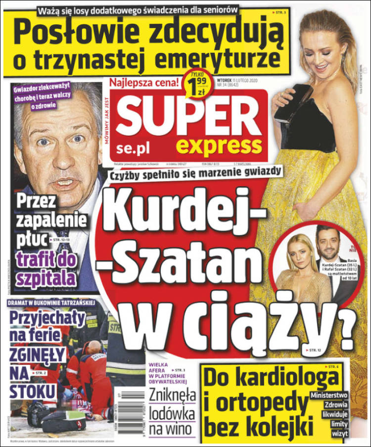 Portada de Super Express (Polonia)