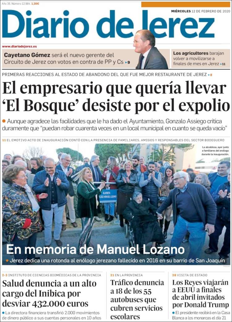 Portada de Diario de Jerez (Spain)