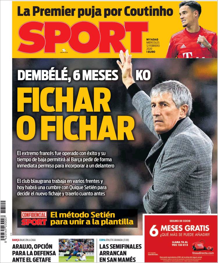 Portada de Sport (Spain)