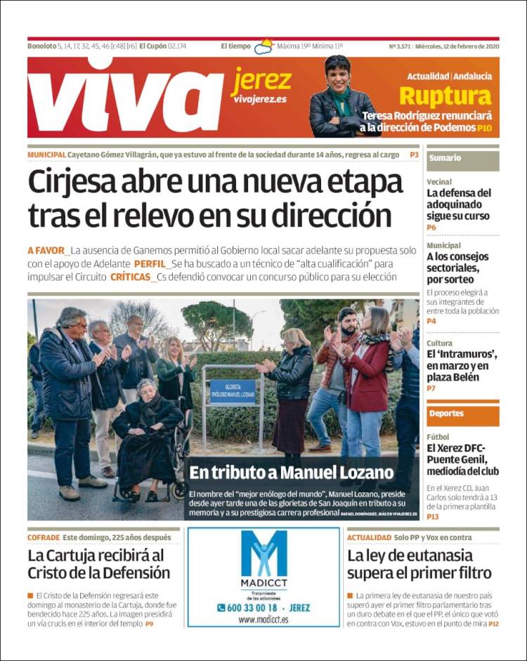 Portada de Viva Jerez (Spain)