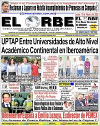 Portada de El Orbe (México)