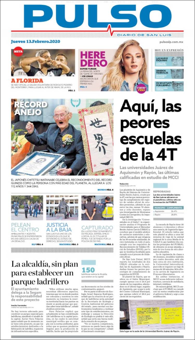 Portada de Pulso (México)