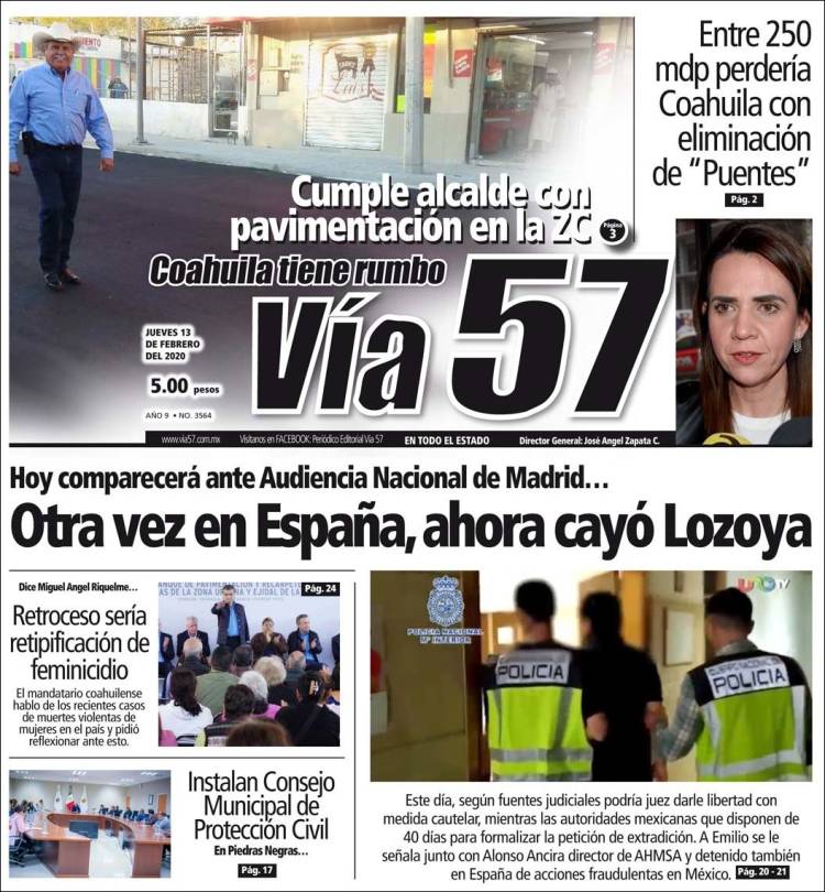 Portada de Via57 (Mexico)