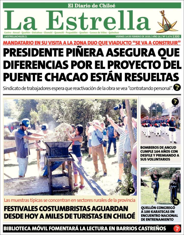 Portada de Estrella de Chiloé (Chile)