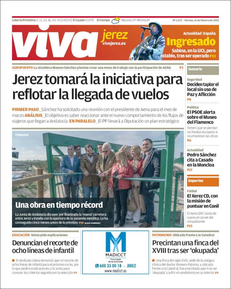 Portada de Información - Jerez (España)