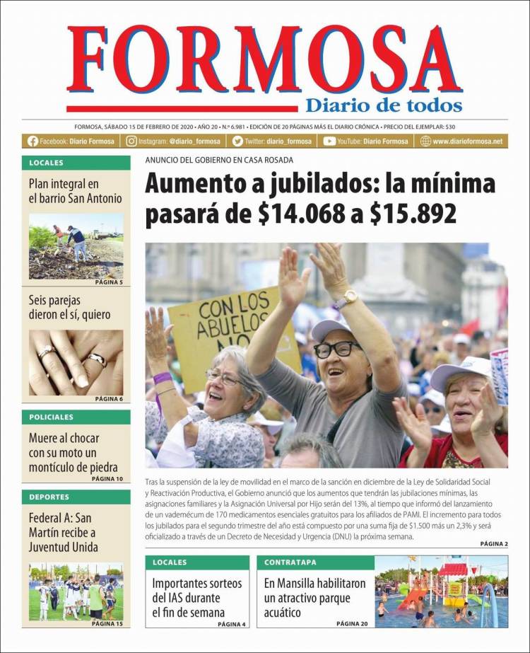 Portada de Formosa (Argentina)