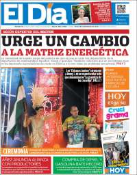 Portada de El Día (Bolivia)