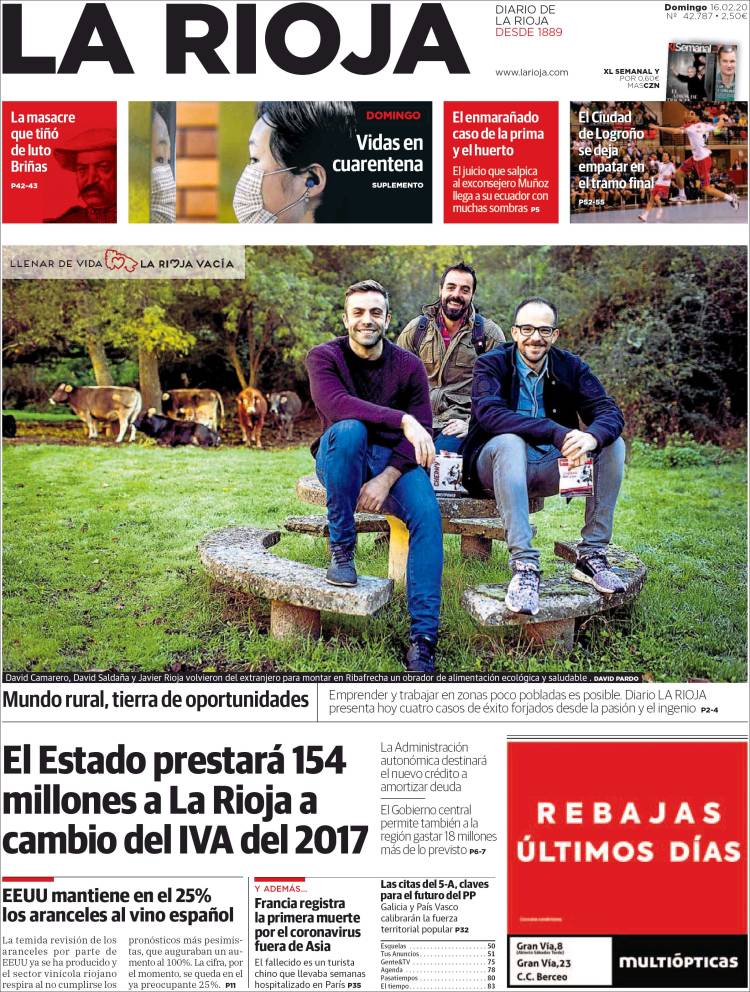 Portada de La Rioja (España)