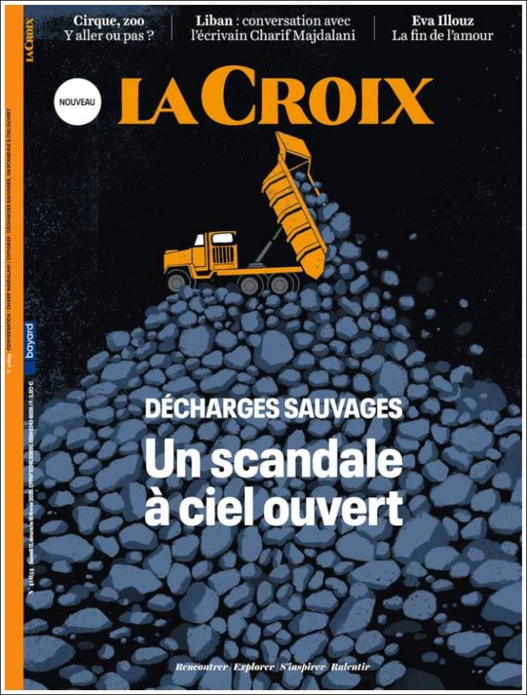 Portada de La Croix (Francia)