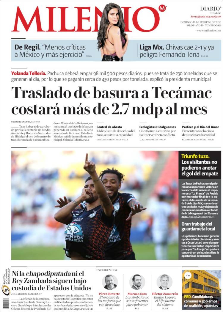 Portada de Milenio de Hidalgo (México)