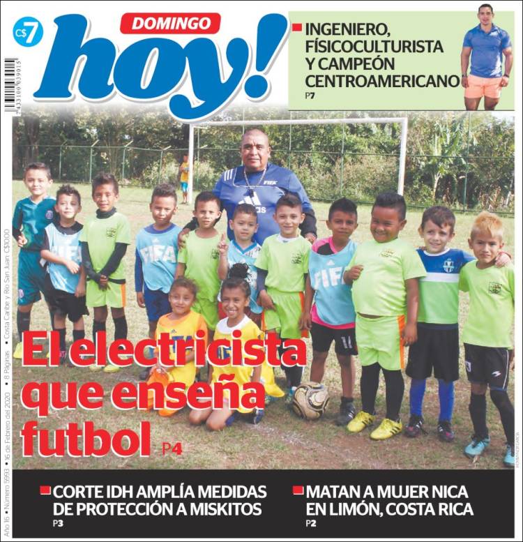 Portada de Hoy (Nicaragua)