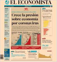 Portada de El Economista (México)