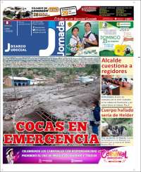 Portada de Diario Jornada (Perú)