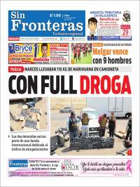 Portada de Diario Sin Fronteras (Perú)