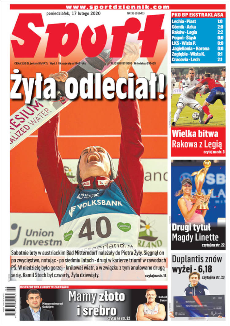 Portada de Katowicki Sport (Polonia)