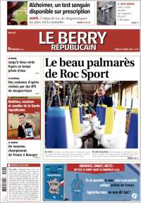 Portada de Berry Republicain (Francia)