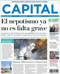 Portada de Capital México (México)