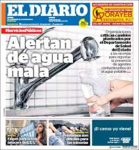 Portada de El Diario NY (USA)