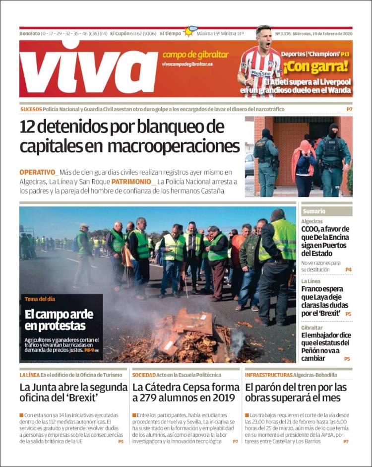 Portada de Viva Campo de Gibraltar (Espa&ntilde;a)