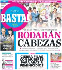 Portada de Diario Basta (México)