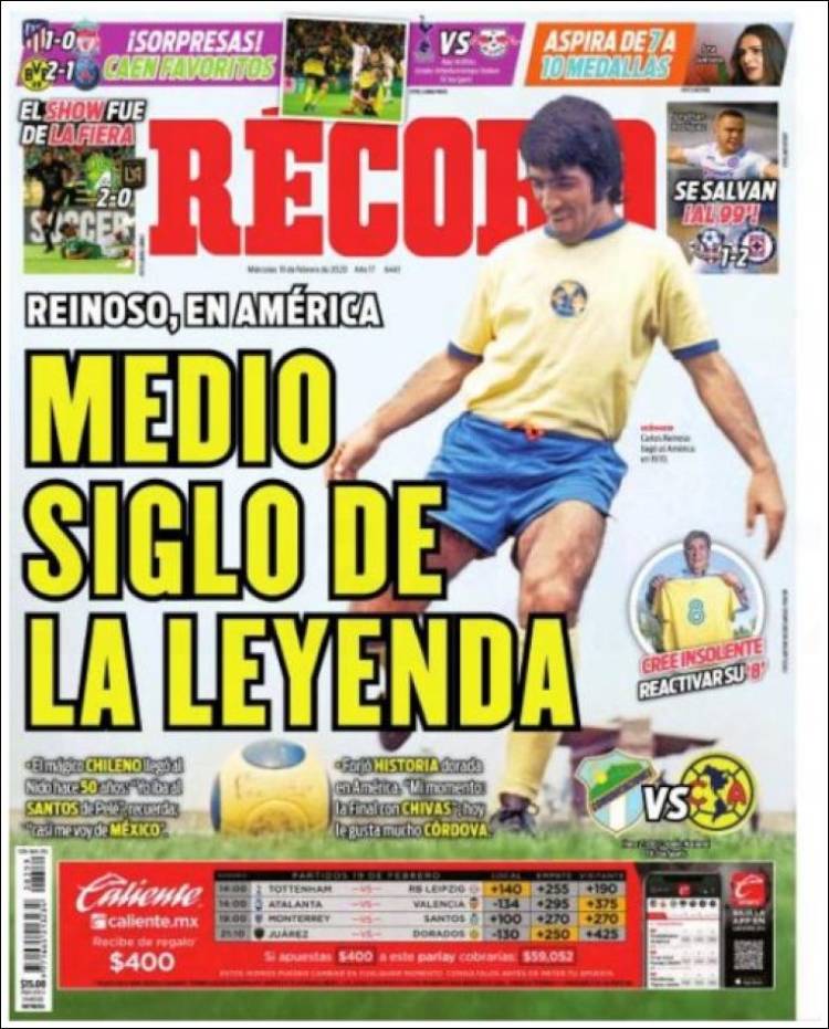 Portada de Record (México)