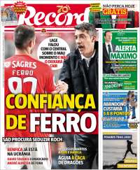 Portada de Record (Portugal)