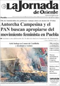 La Jornada de Oriente - Puebla