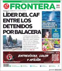 Portada de Frontera (México)