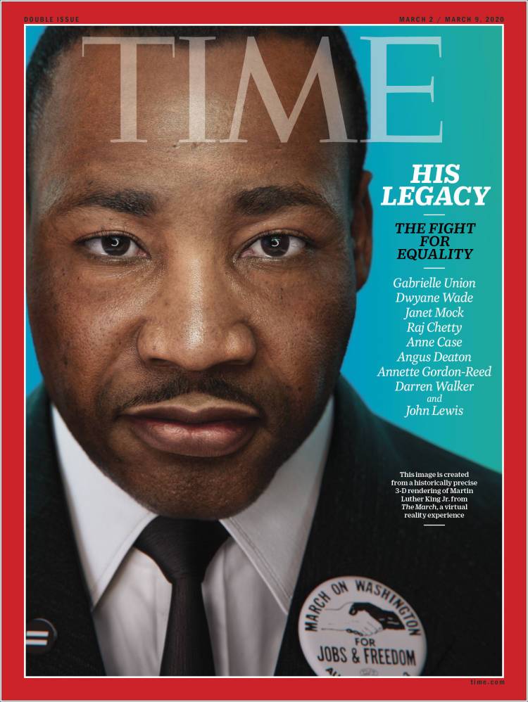 Portada de Time Magazine (USA)