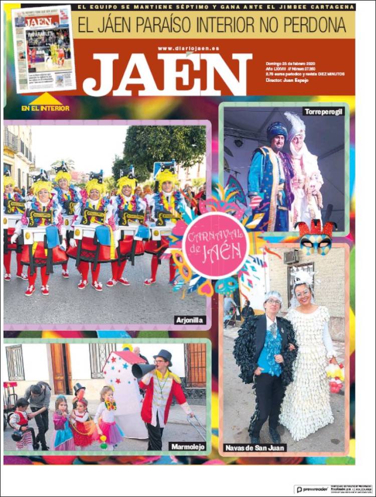 Portada de Diario Jaén (Espa&ntilde;a)