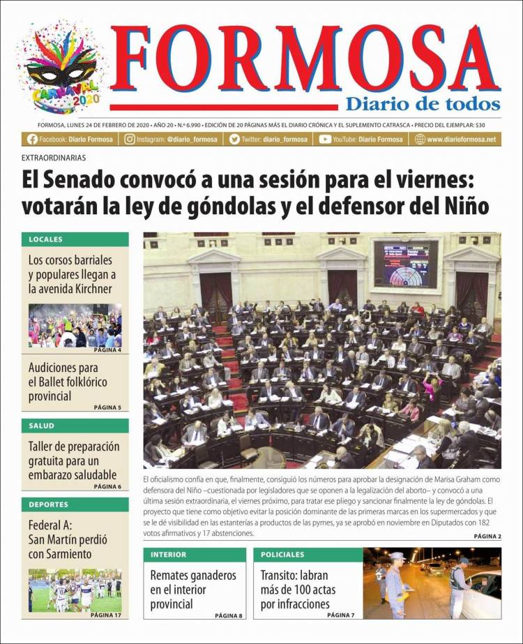 Portada de Formosa (Argentina)