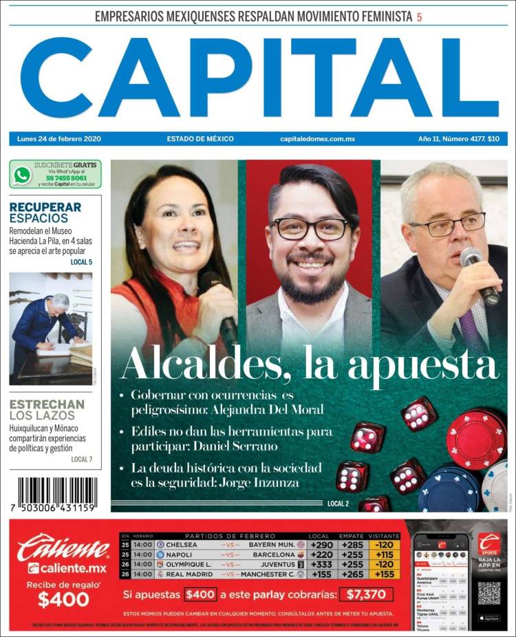 Portada de Capital México (M&eacute;xico)