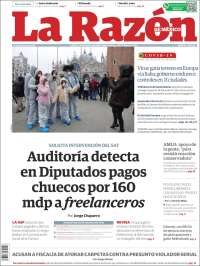 Portada de La Razón (M&eacute;xico)