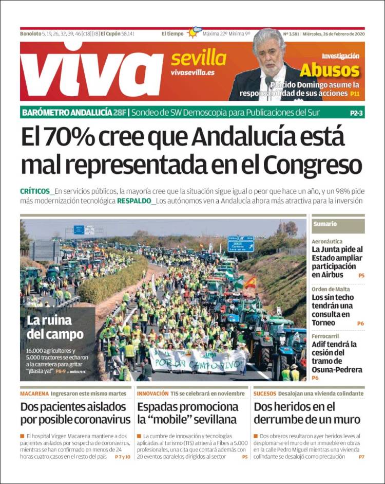 Portada de Viva Sevilla (Espa&ntilde;a)