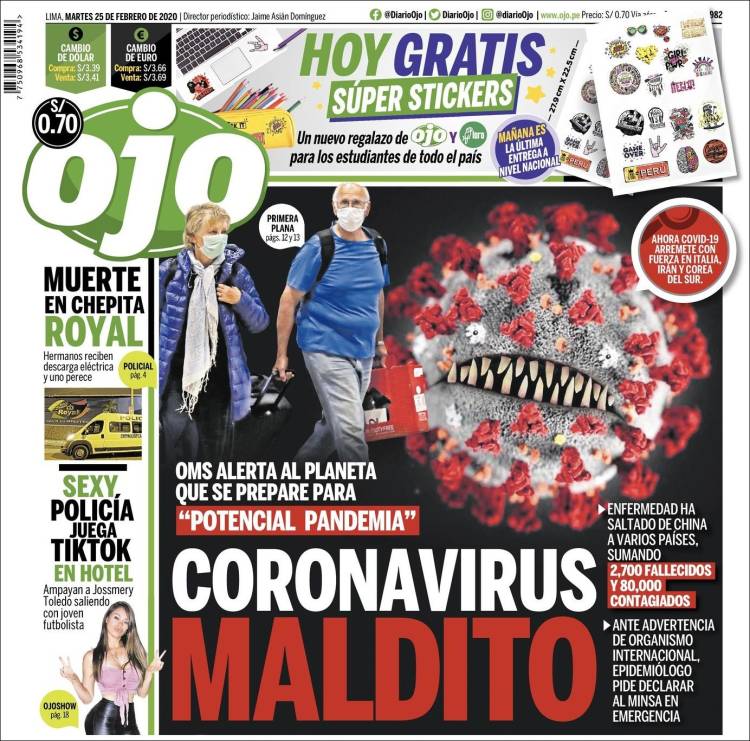 Portada de Ojo (Per&uacute;)