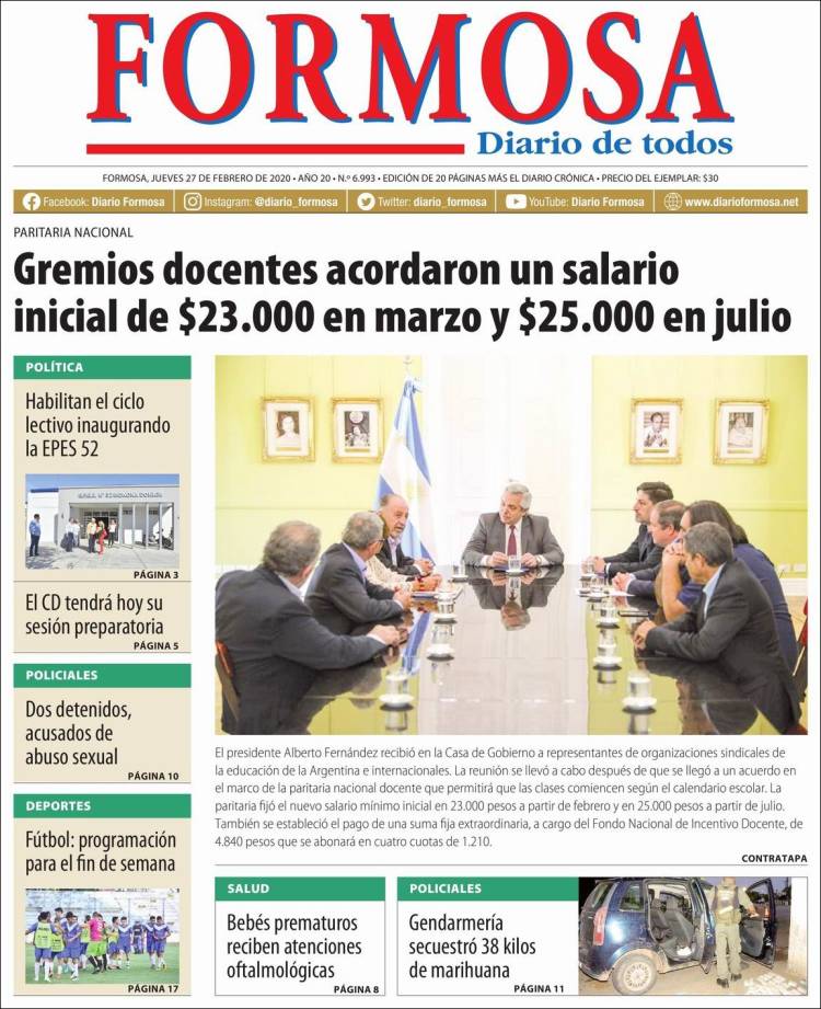 Portada de Formosa (Argentina)