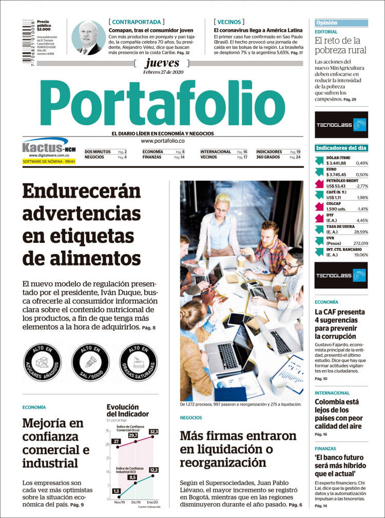 Portada de Portafolio (Colombia)