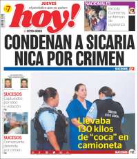 Portada de Hoy (Nicaragua)