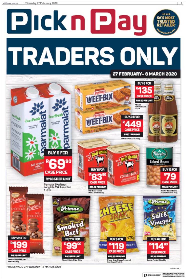 Portada de The Citizen (Sud&aacute;frica)