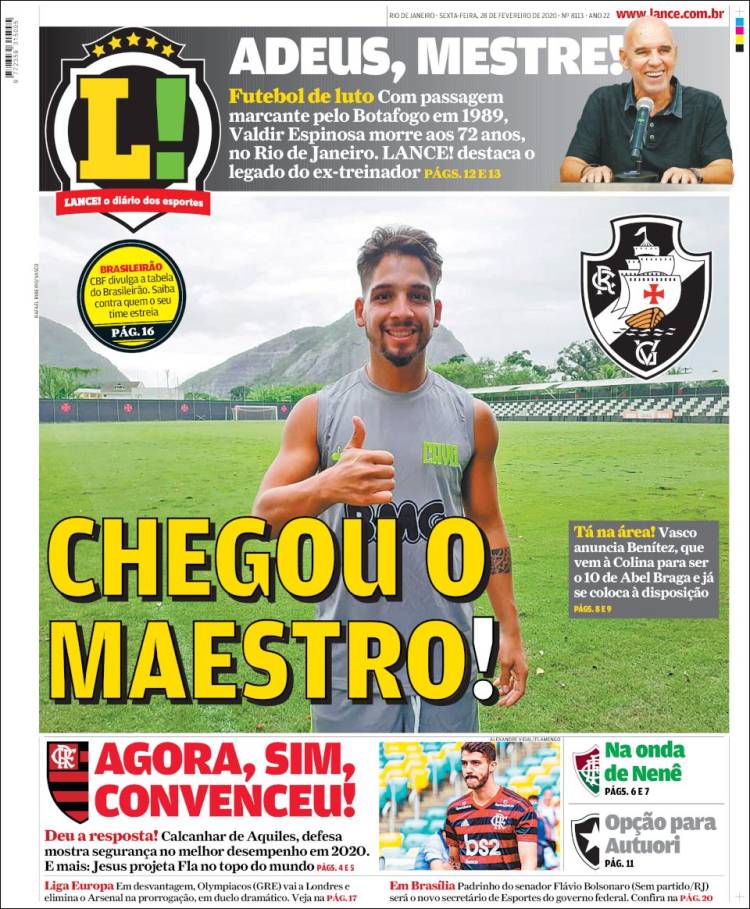 Portada de Lance! (Brasil)